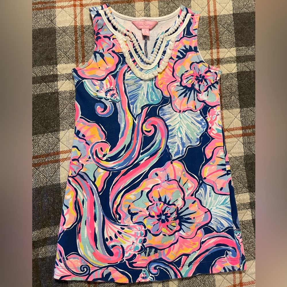 Lilly Pulitzer Girls Dress S EUC